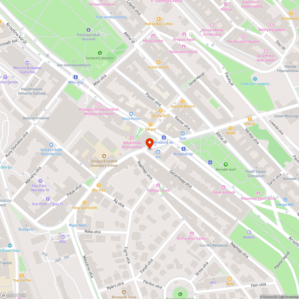 Graffiti a T-Com szekrényeken bejelentés helye