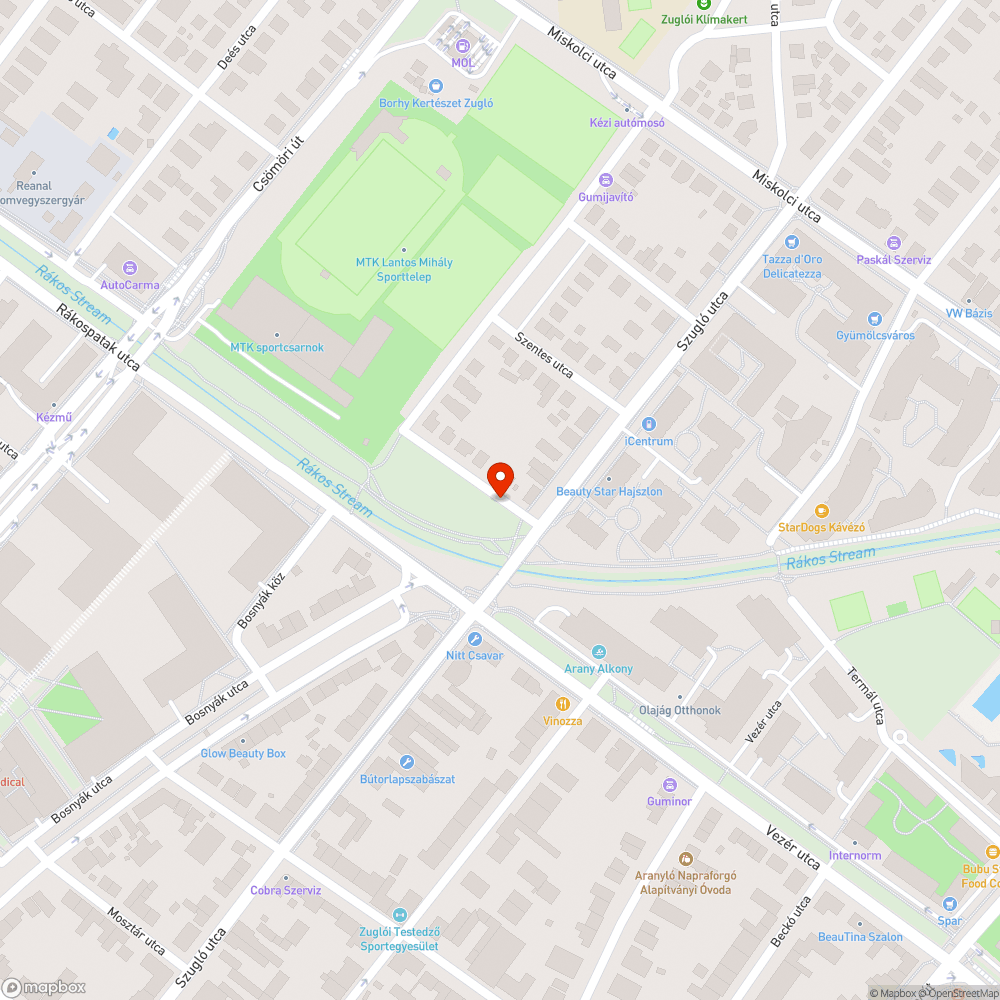 Elhagyott gépjármű bejelentés helye