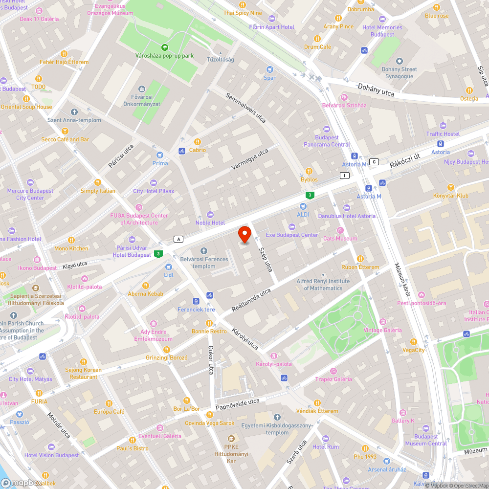 Választási kampány tábla bejelentés helye