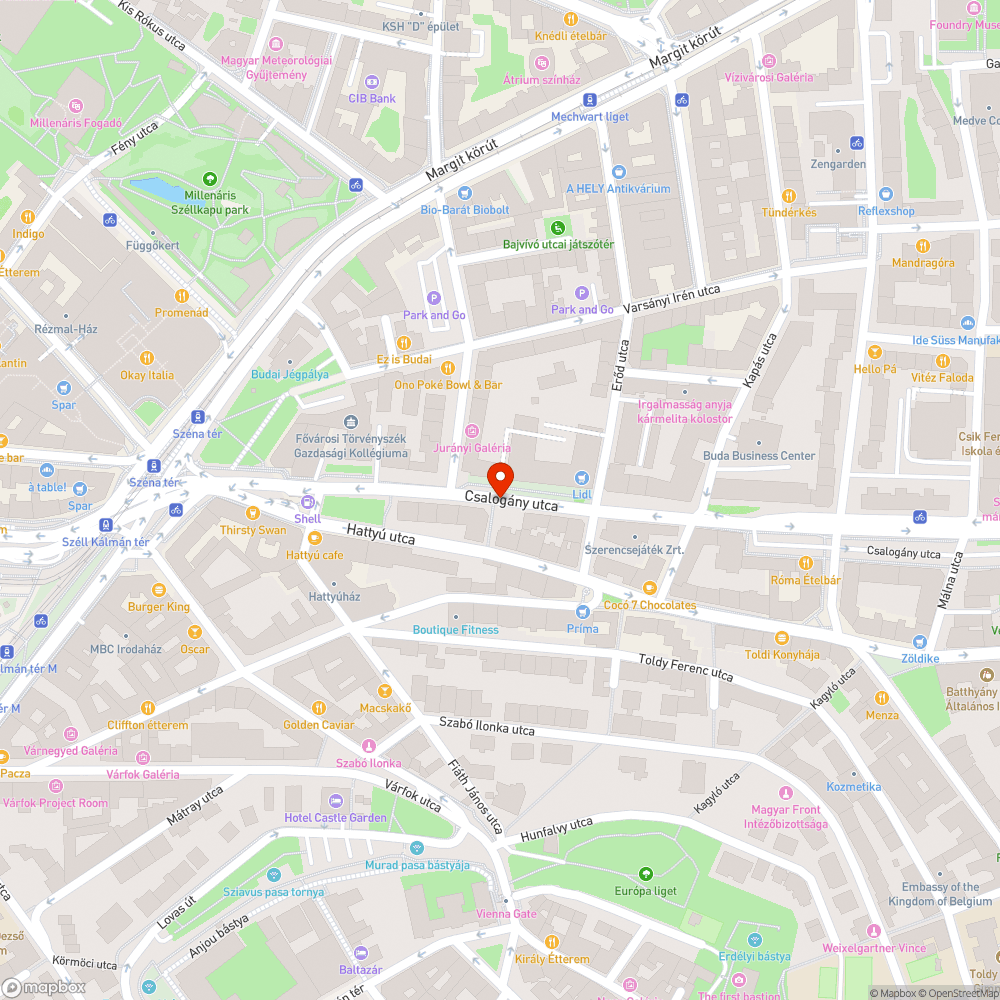 Elfelejtett szemetes bejelentés helye