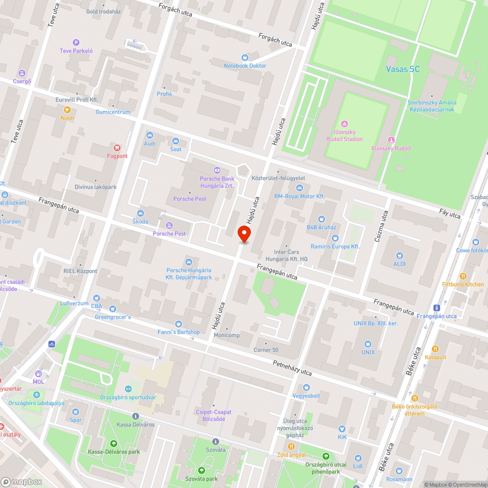 Beláthatatlan kereszteződések bejelentés helye