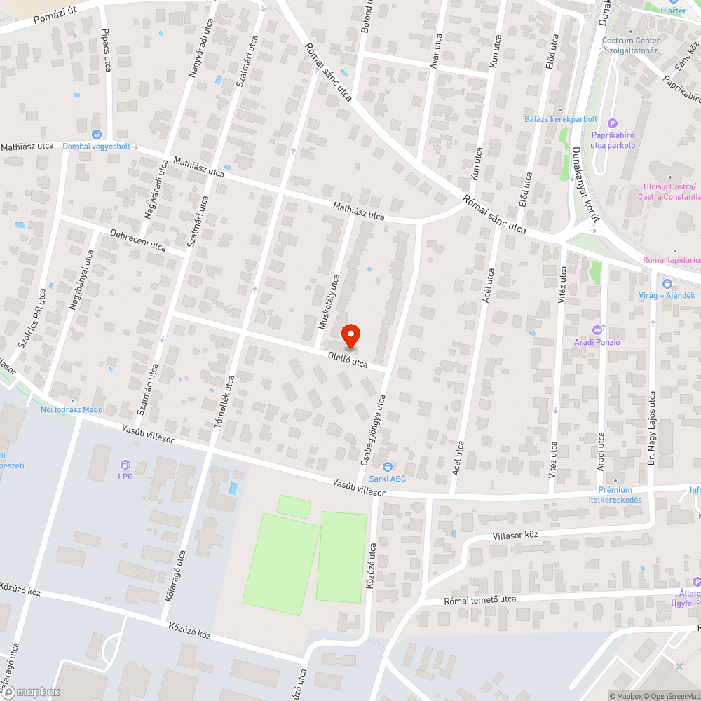 Szemét és emberi ürülék bejelentés helye