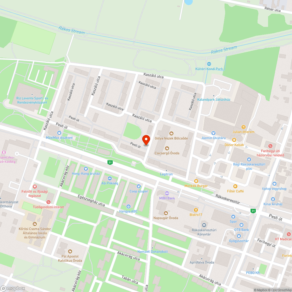 Balesetveszélyes csatornafedél bejelentés helye