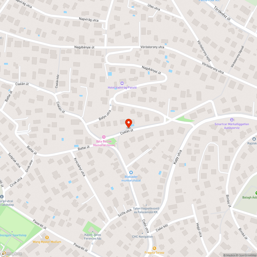 Eltömődött rácsok bejelentés helye