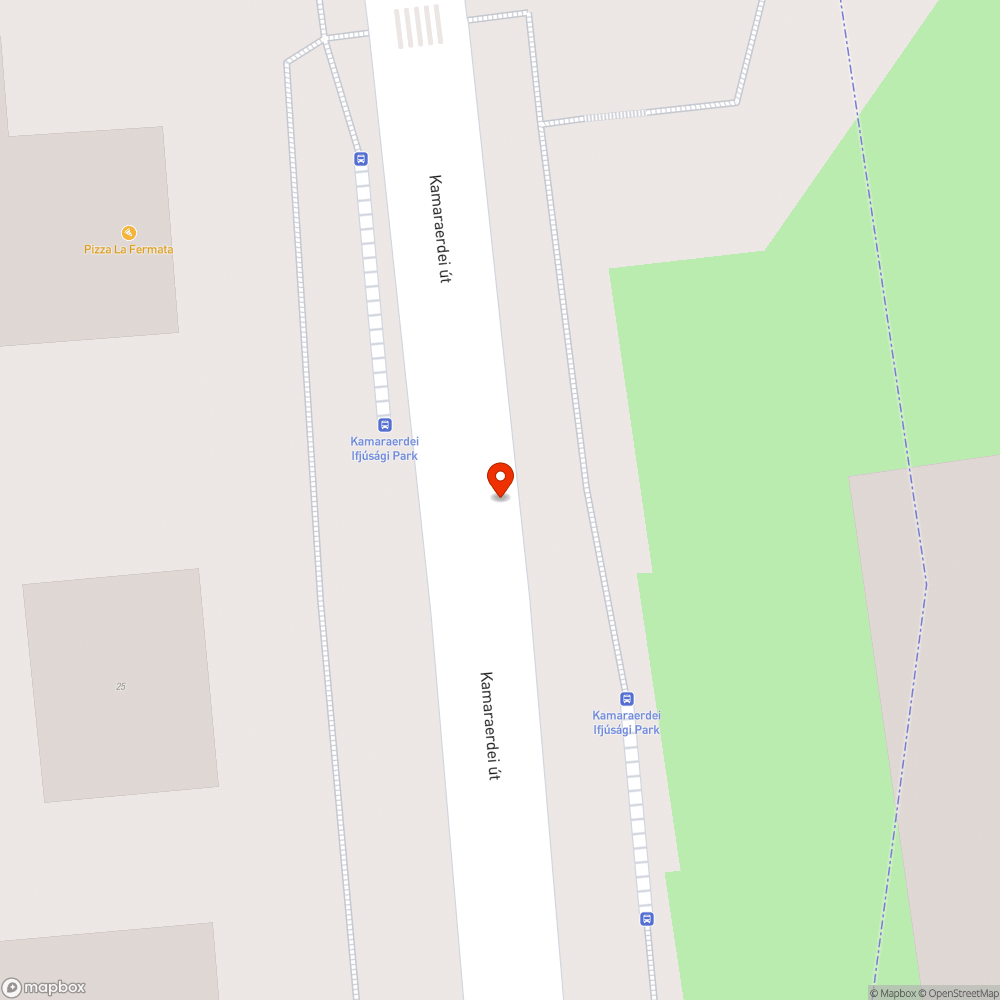 Sérült, balesetveszélyes buszváró bejelentés helye