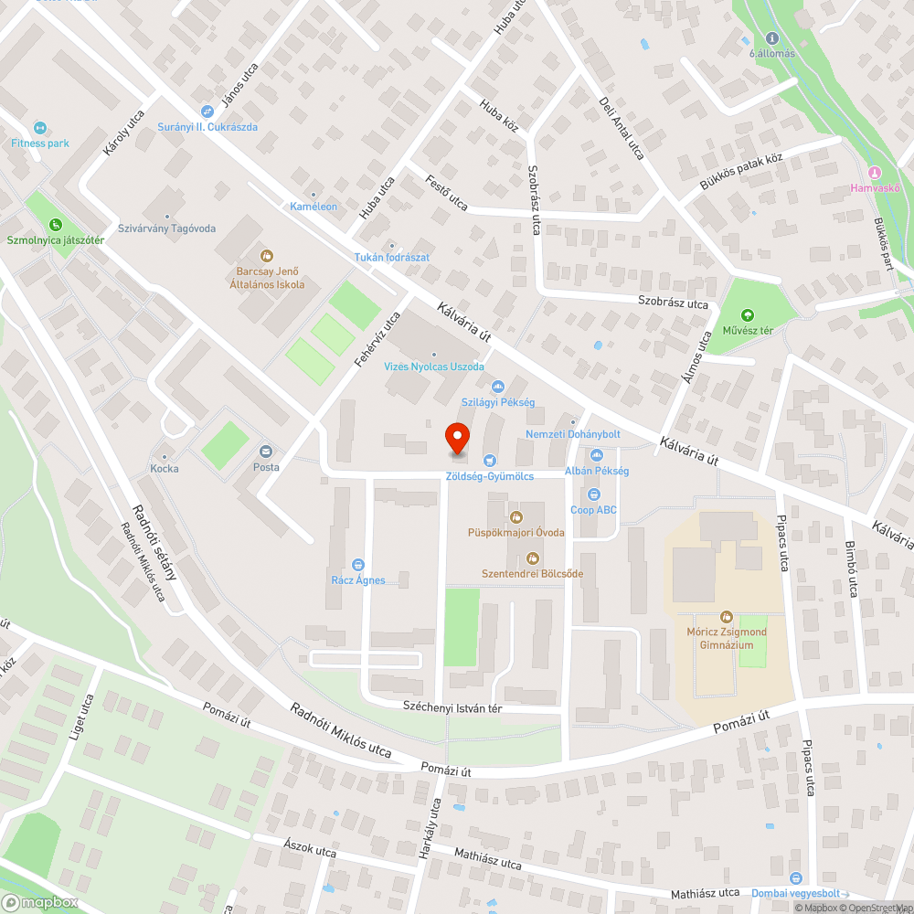 Közvilágítás hiba bejelentés helye