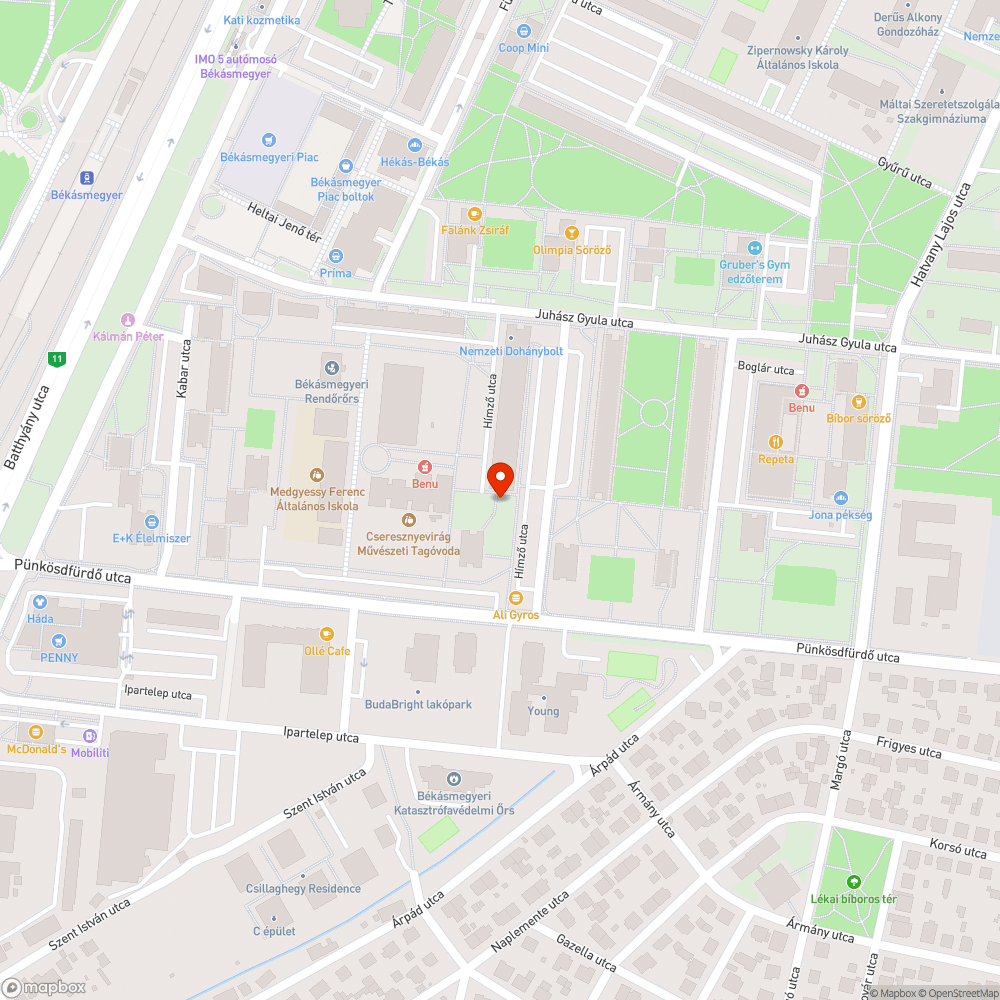 Parkoló kialakítás bejelentés helye