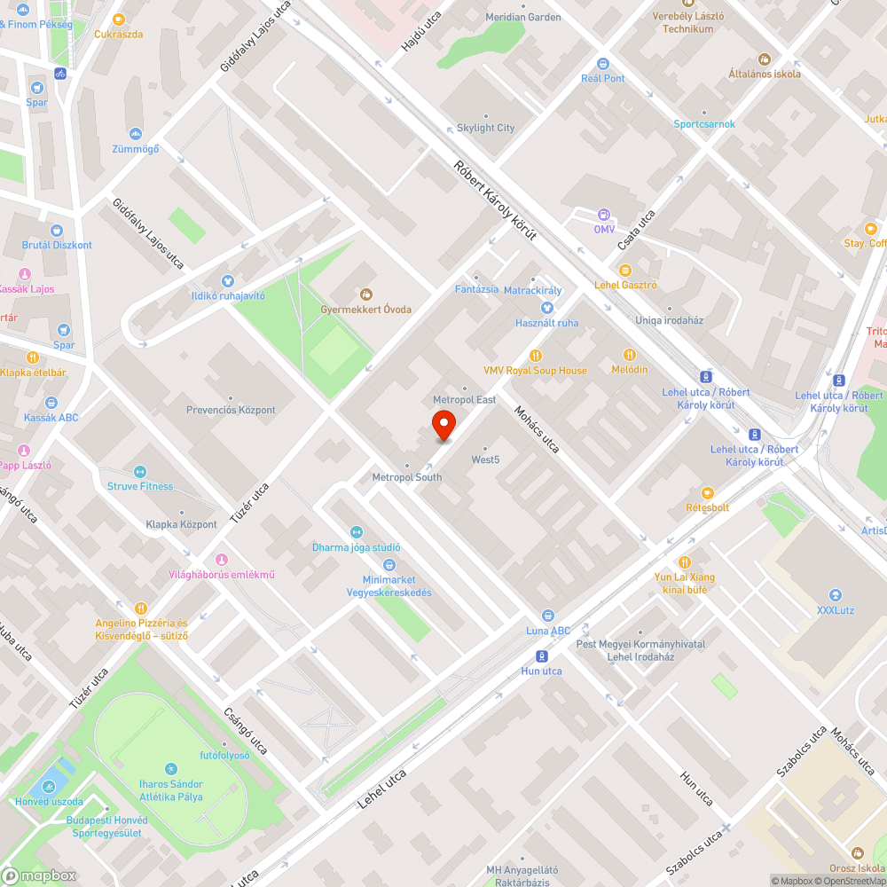 Járdára fektetett tömlő bejelentés helye