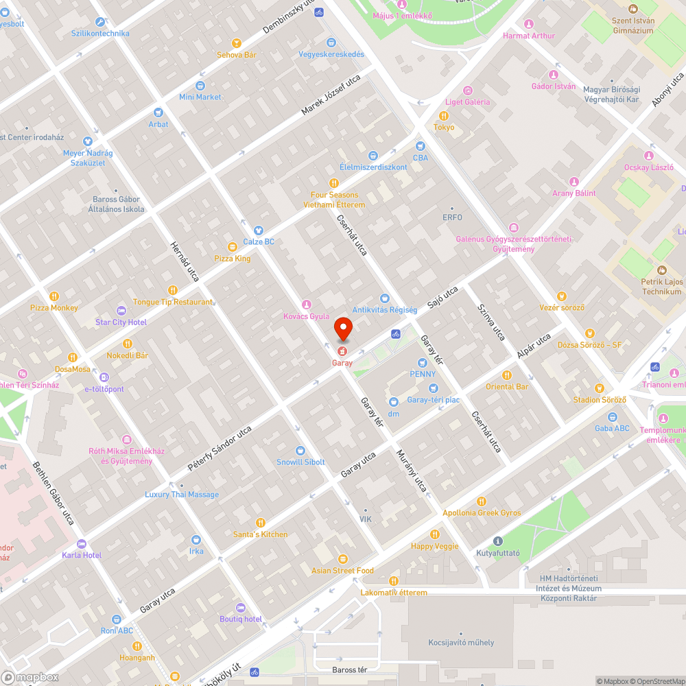 Töredezett kövezet bejelentés helye