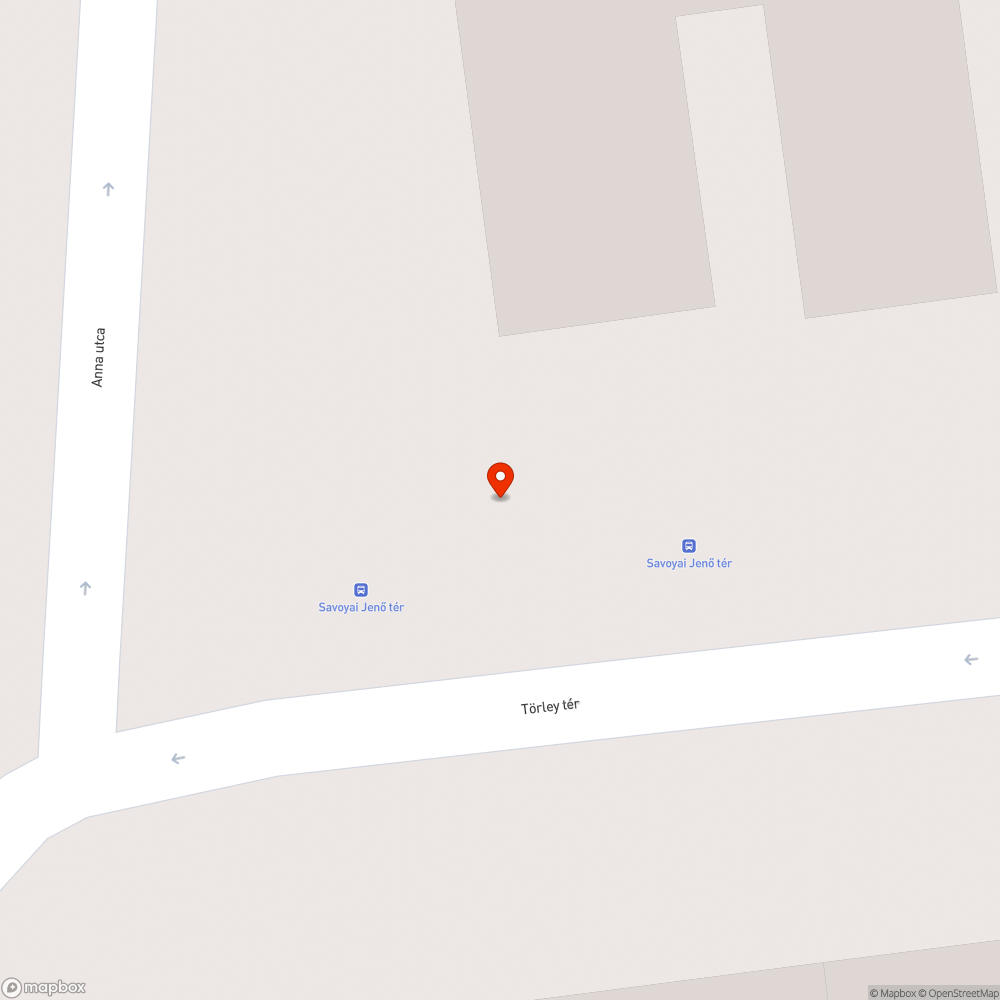 Savoyai Jenő tér hangos alapjárat bejelentés helye