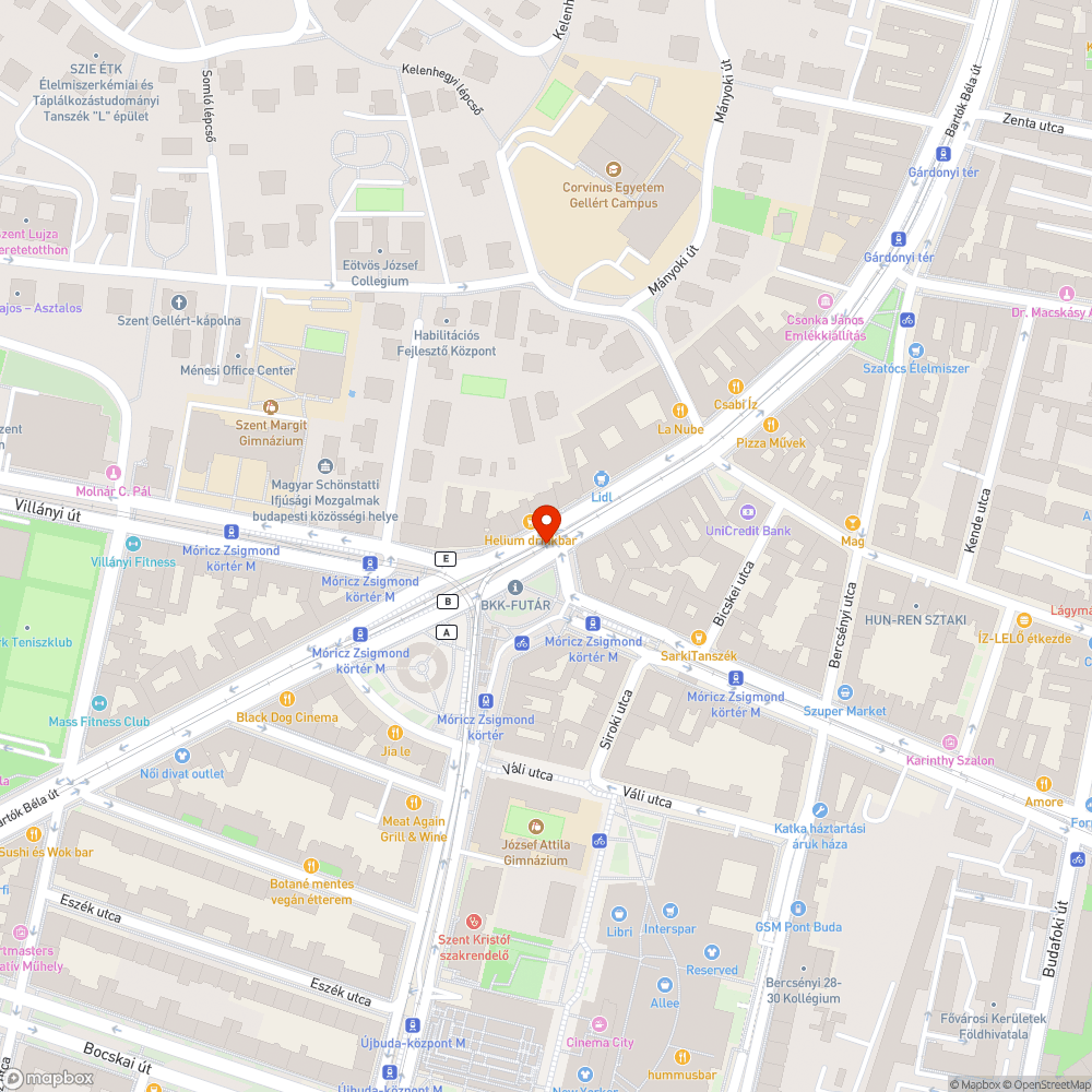 Móricka lámpája bejelentés helye