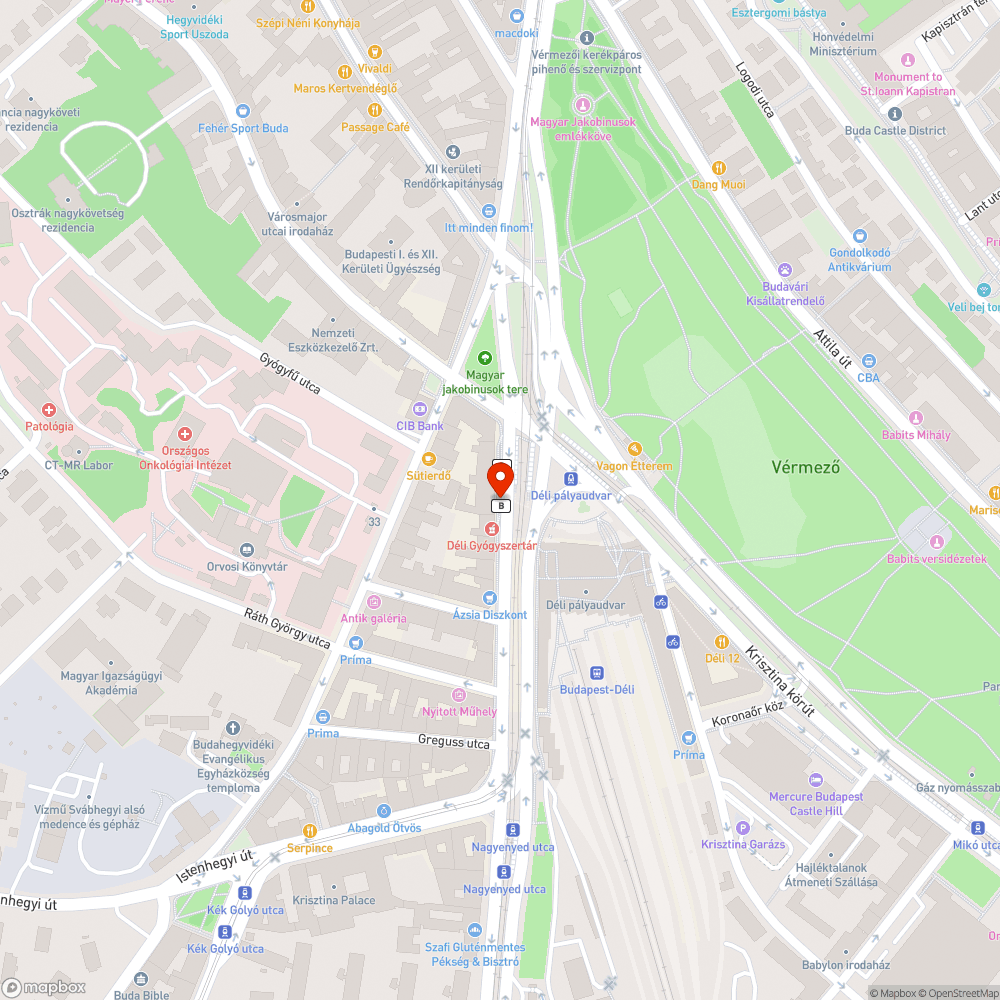 Hiányos rács bejelentés helye