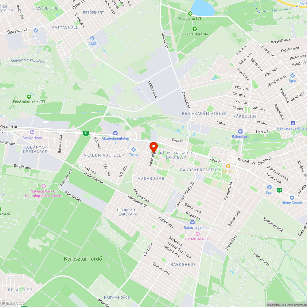 Ezen járdán is jó lenne limbózás nélkül elmenni... bejelentés helye