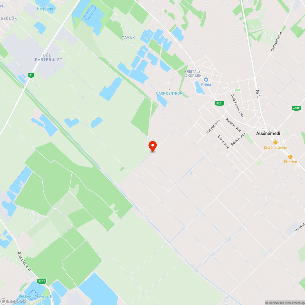 járhatatlanná tett dűlődút bejelentés helye