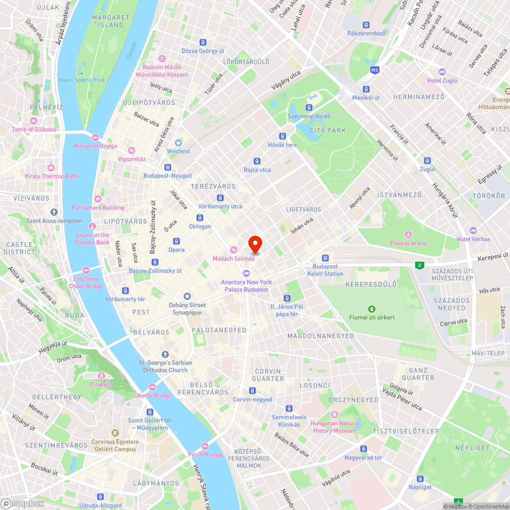 Lyuk az Almássy utcában bejelentés helye