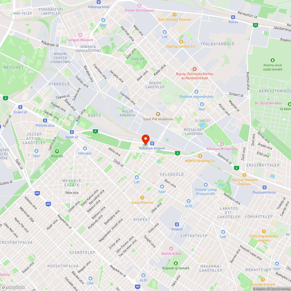 Még mindig szemét és mocsok a Kőbánya-Kispest végállomáson bejelentés helye