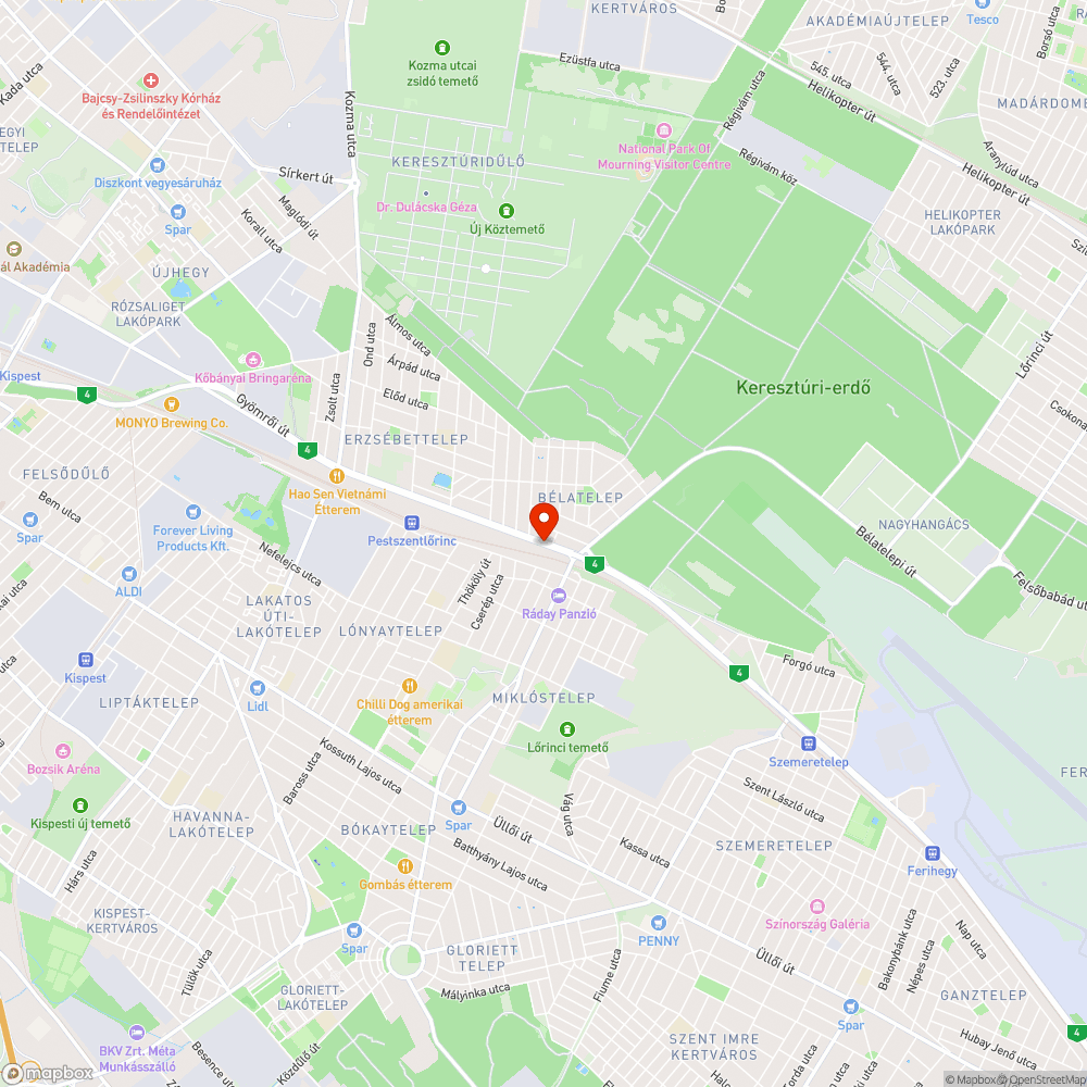 Érvényét vesztett tábla bejelentés helye