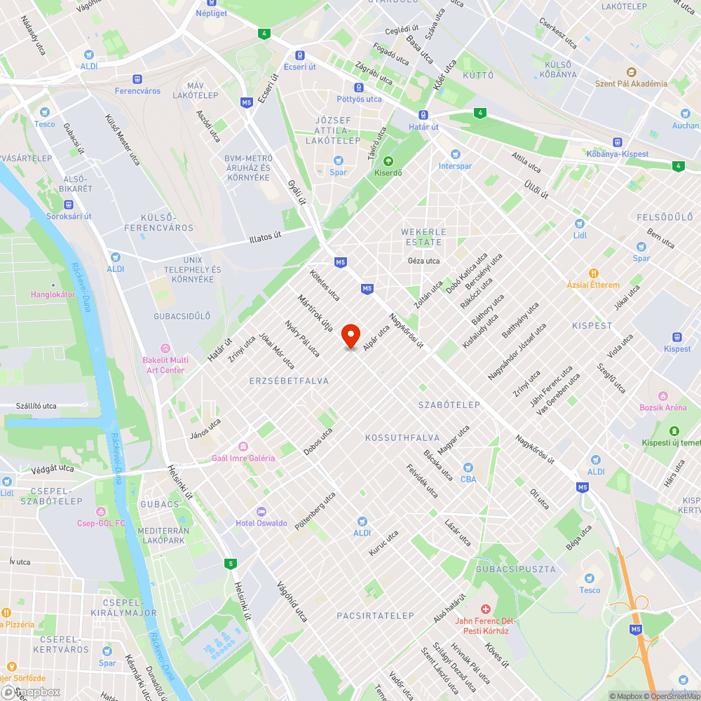 Fényterelő hiánya - Mártírok útja - Kossuth L. u. bejelentés helye