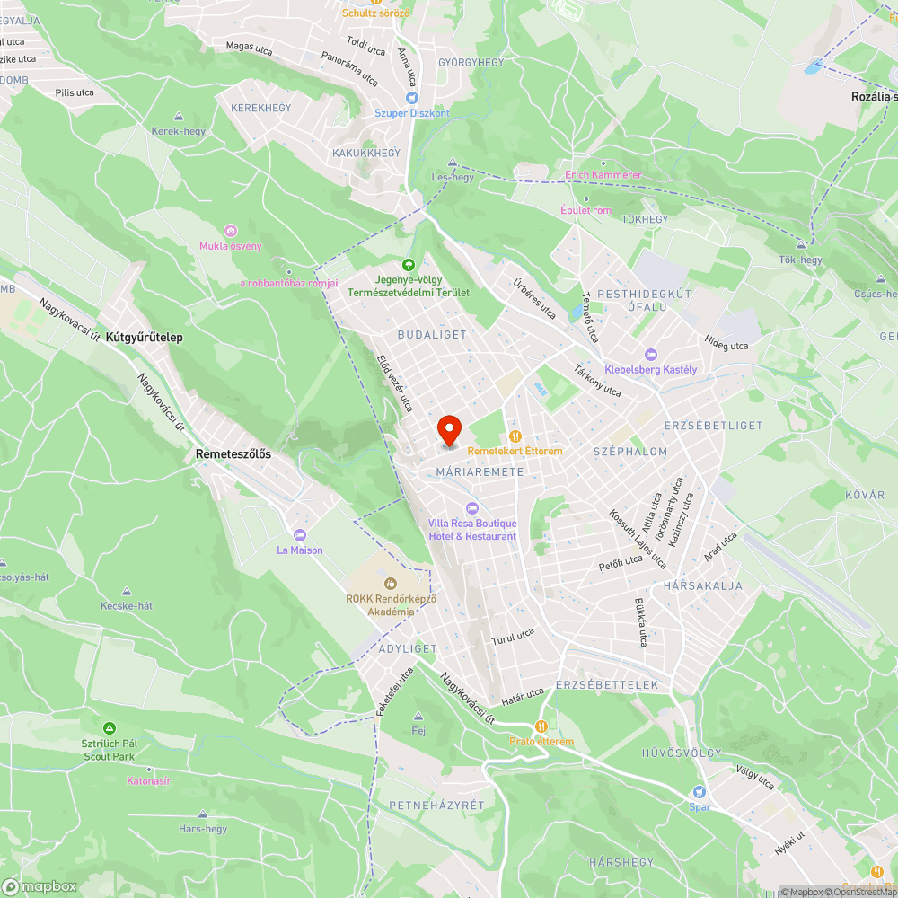 Hiányos kerékpáros nyom bejelentés helye