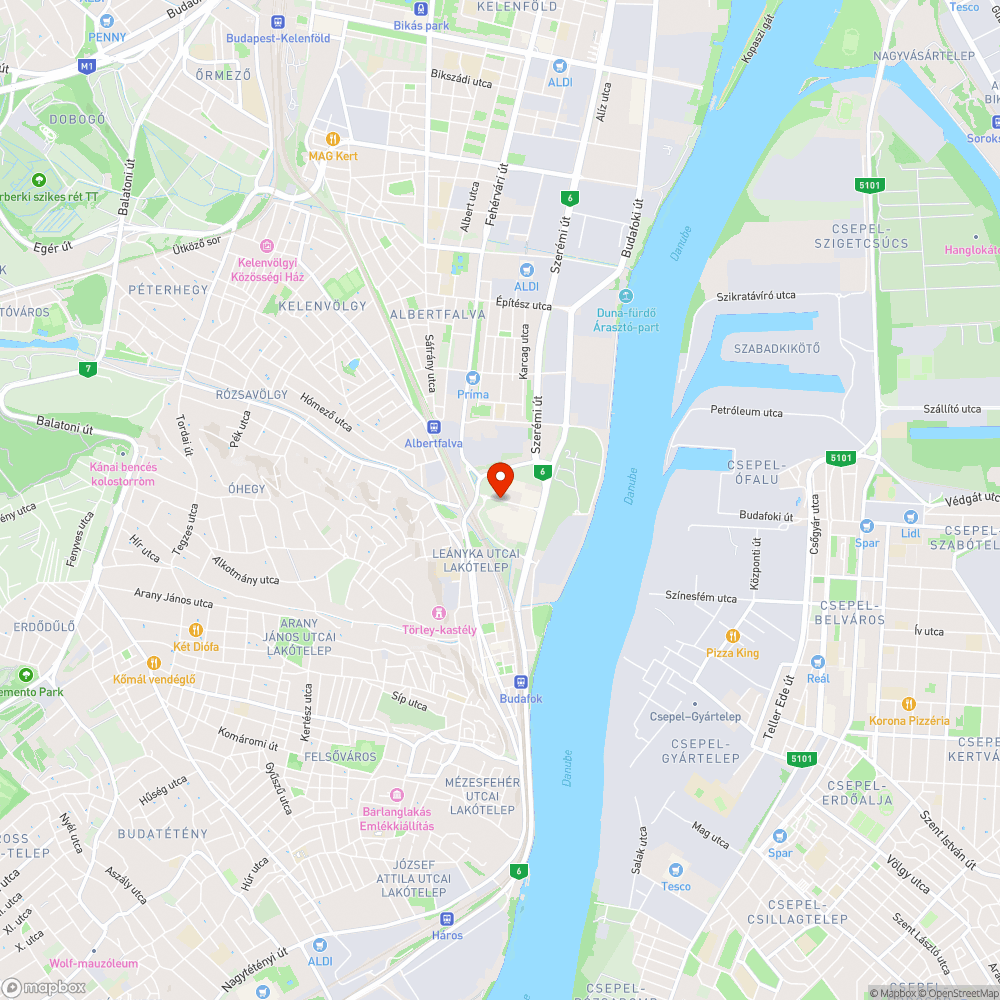 33-as buszmegálló létesítése Savoya Parknál bejelentés helye