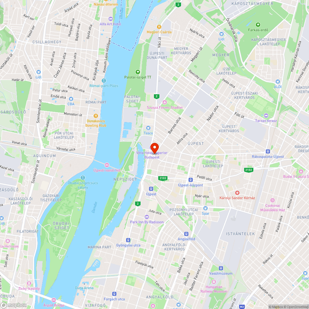 Süllyedés a Baross utcai kanyarban bejelentés helye