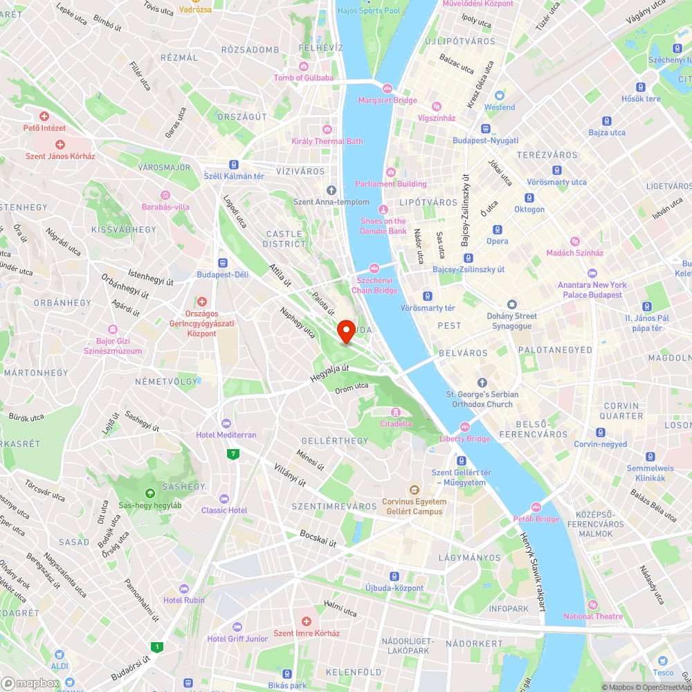 TABÁN-szemétdomb bejelentés helye