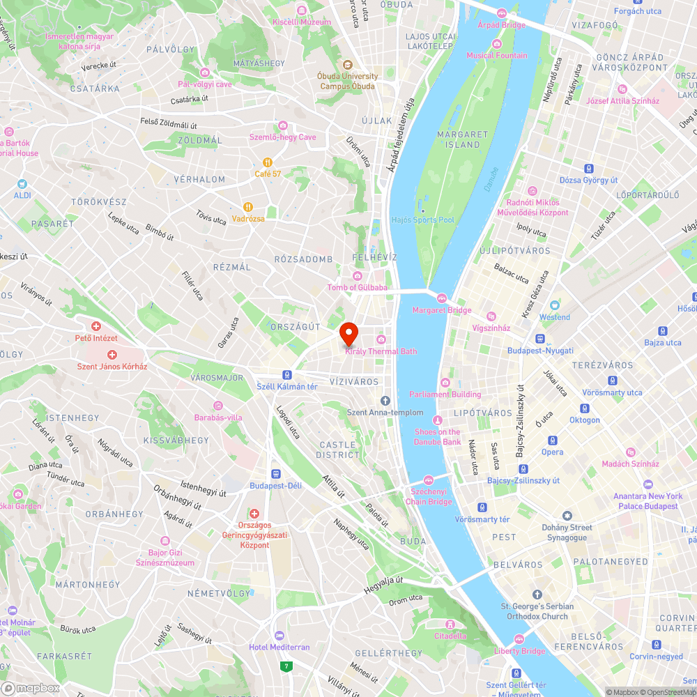 Kapás utcai gödör bejelentés helye