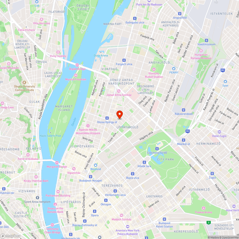 Veszélyes utca a XIII. kerületben bejelentés helye