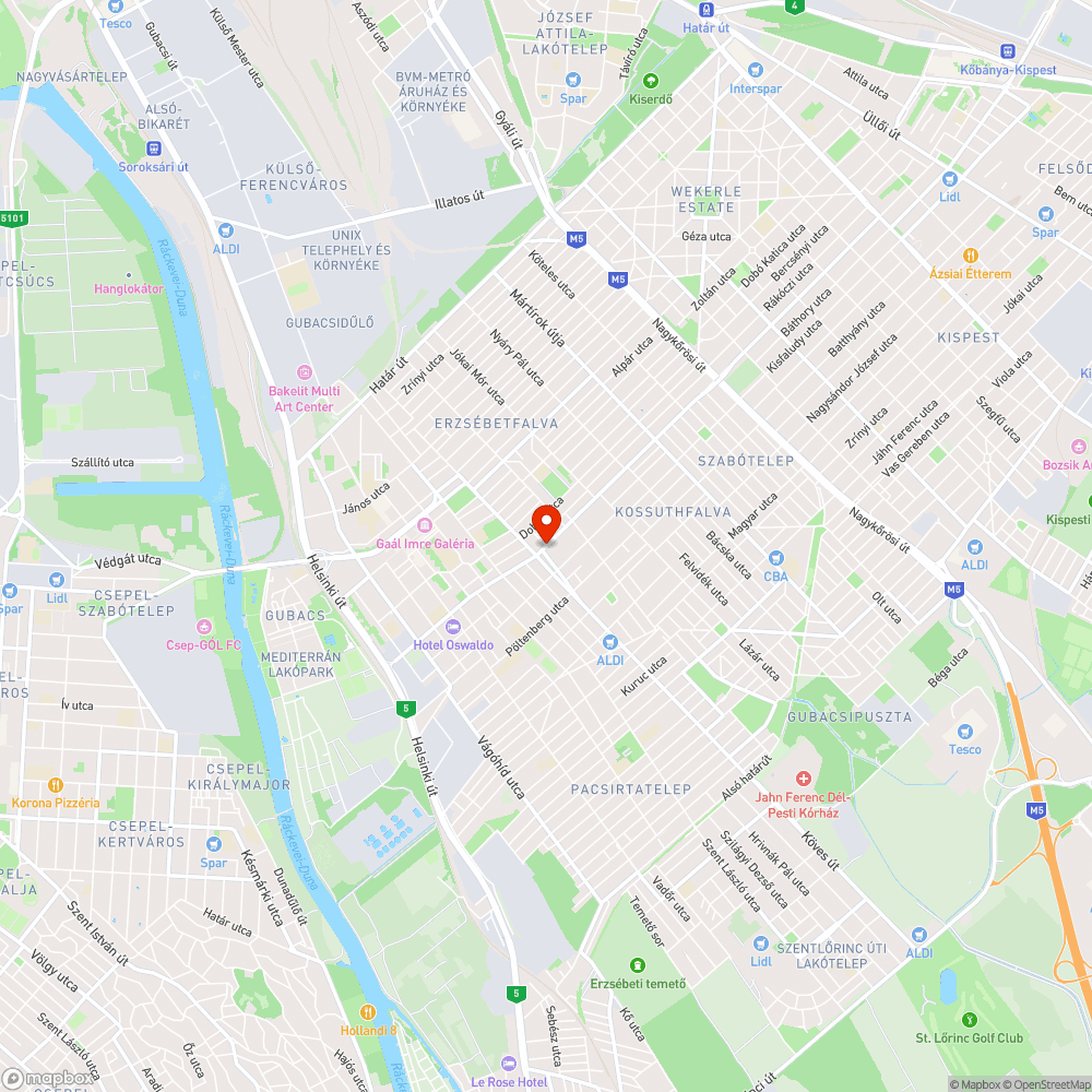 Életveszélyes fa bejelentés helye