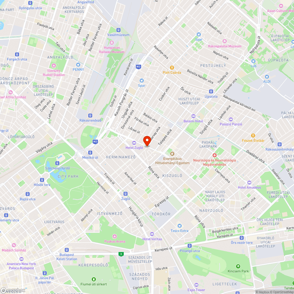 Szemetes kuka bejelentés helye