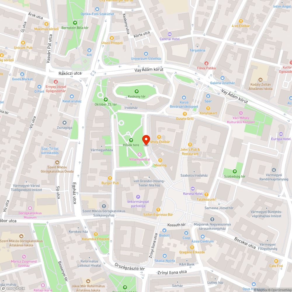 Elhagyott terület bejelentés helye