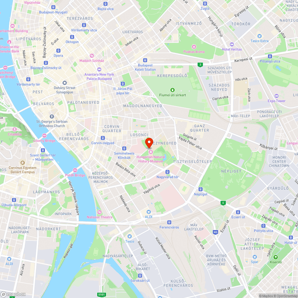 Elkallódott szelektív hulladékgyűjtő bejelentés helye