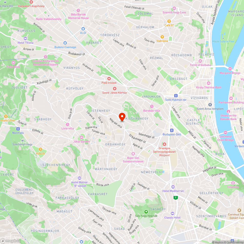 Kint felejtett sebesség korlátozó táblák az Istenhegyi úton bejelentés helye