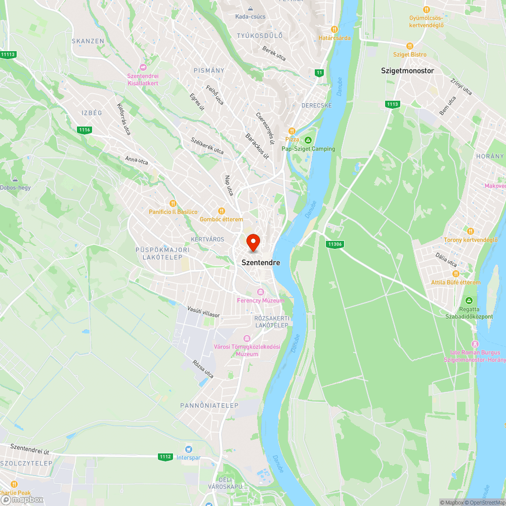 Kimozdult, fellazult macskakövek (Pátriárka utca) bejelentés helye