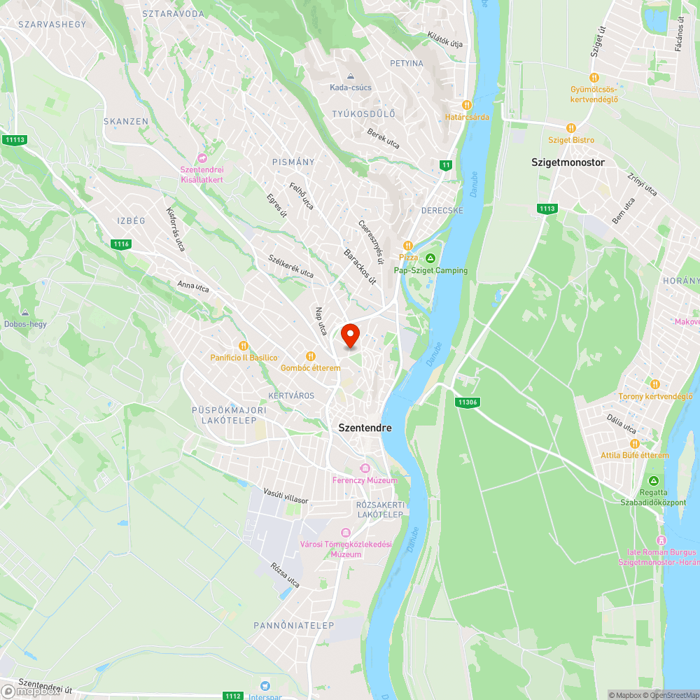 Mèhèsz utca - út hibák bejelentés helye