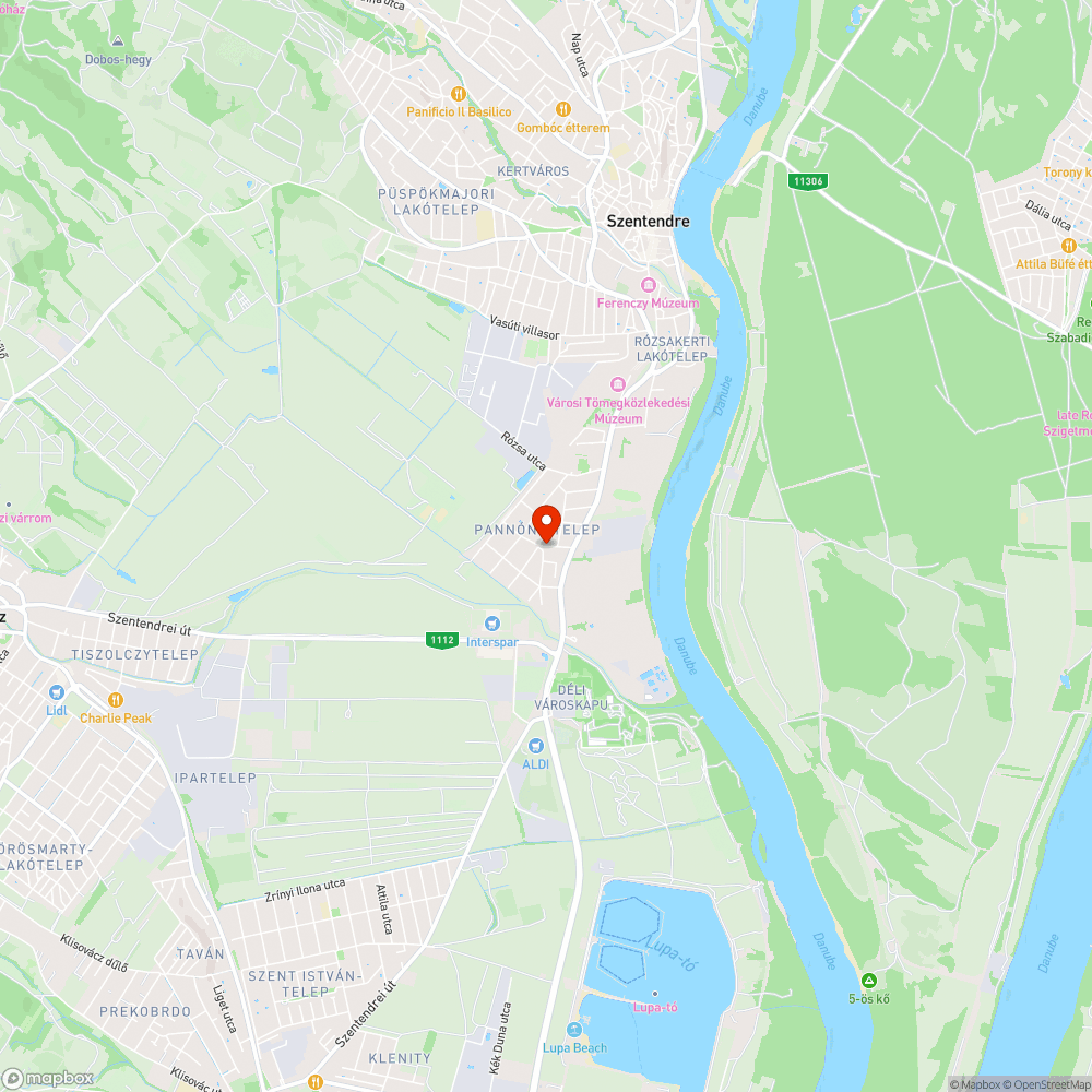 Nagy kátyú a Stromfeld utca közepén bejelentés helye