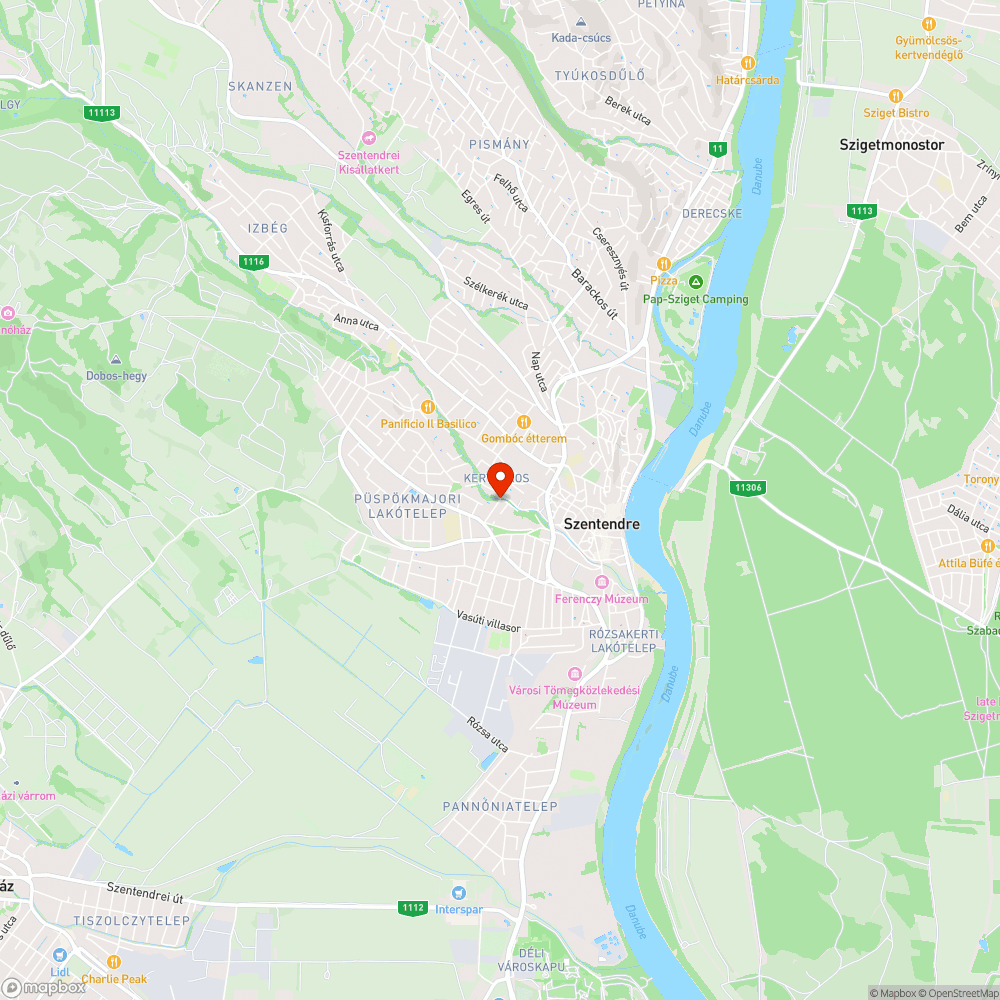 Grafiti a Bükkös parti játszótér melletti híd betonfelületén bejelentés helye