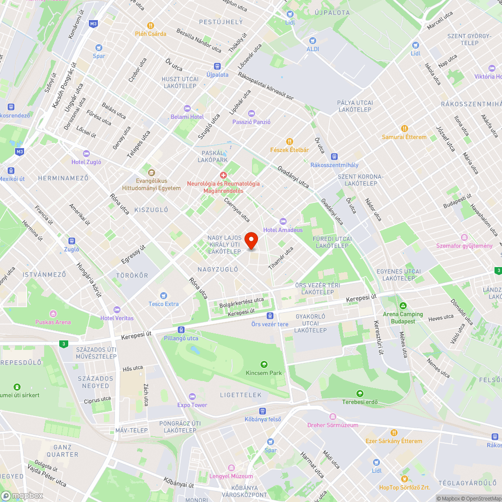 Szemétdomb bejelentés helye