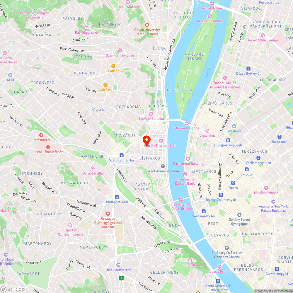 Kapás utcai rendelő légkondicionálói bejelentés helye