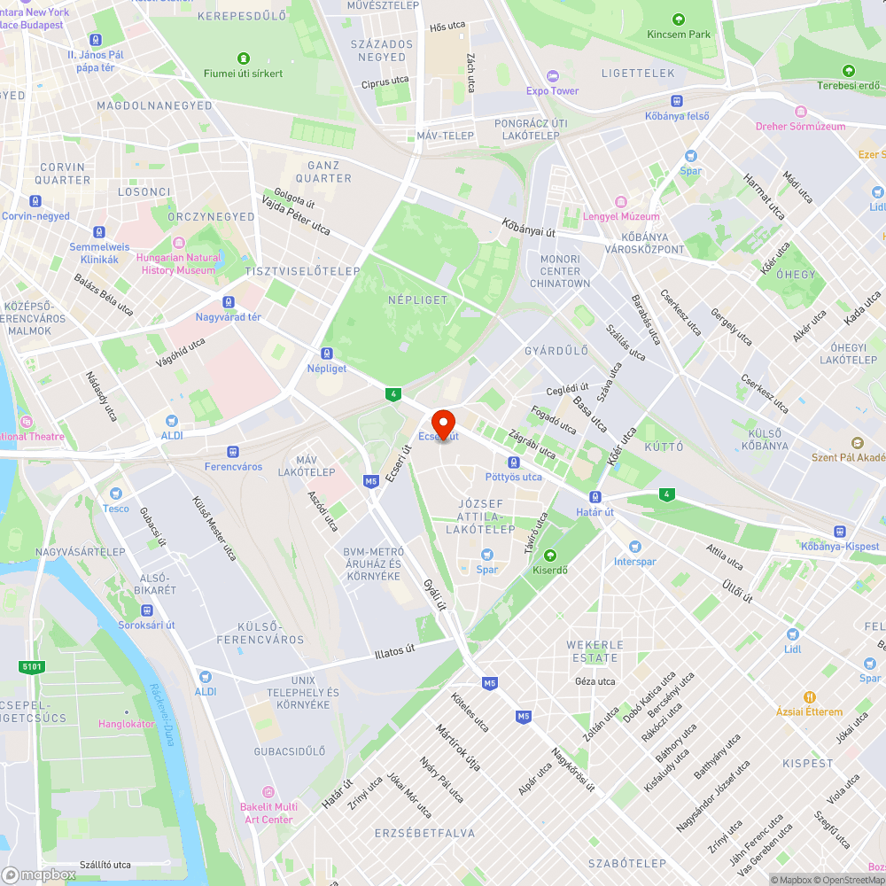 Hiányzó parkolásgátló oszlop bejelentés helye