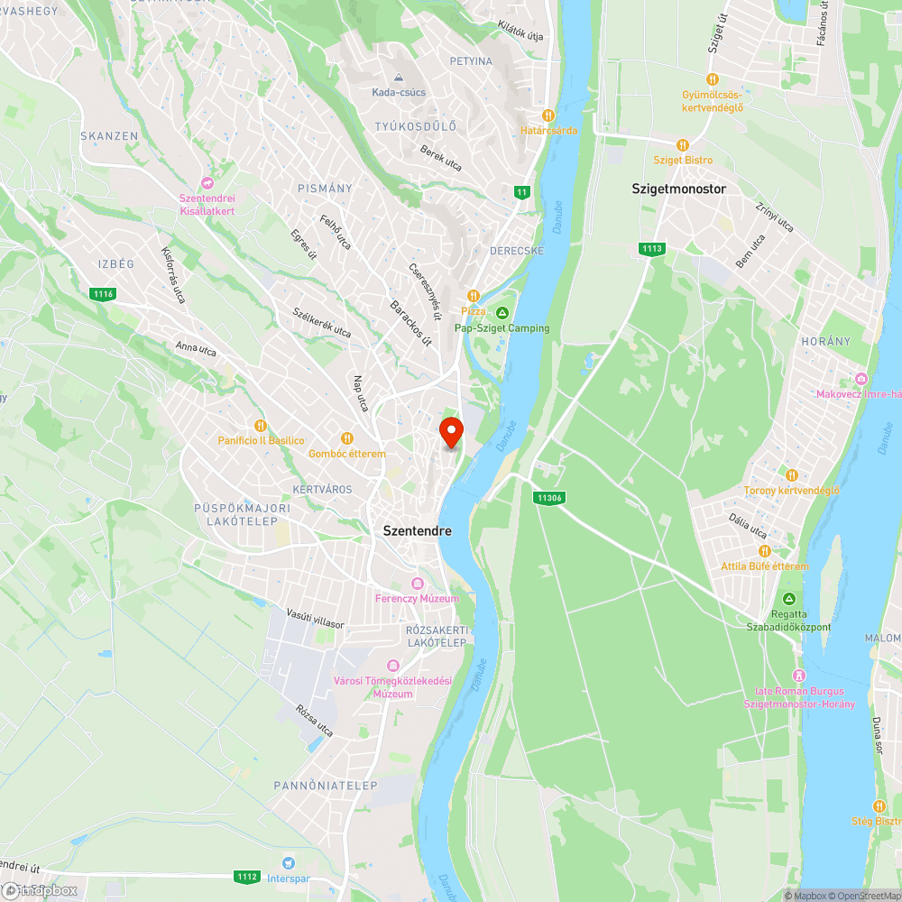 Játszótér buszparkoló bejelentés helye