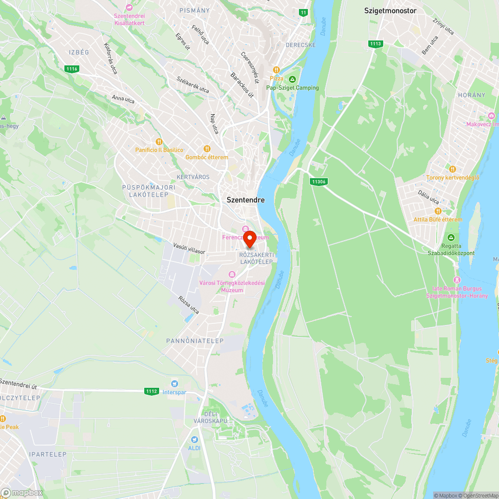 Kossuth L. utca kátyúi bejelentés helye