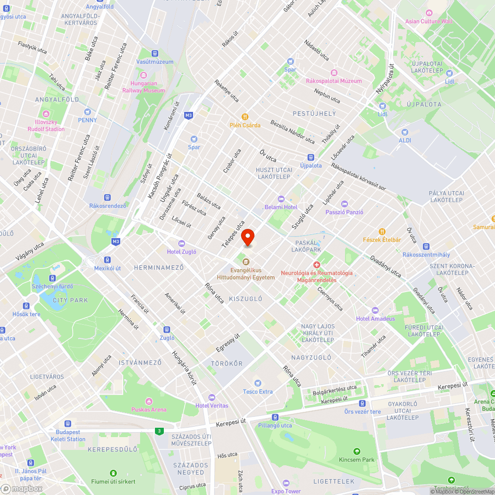 Bosnyák piaci hatalmas kátyú bejelentés helye