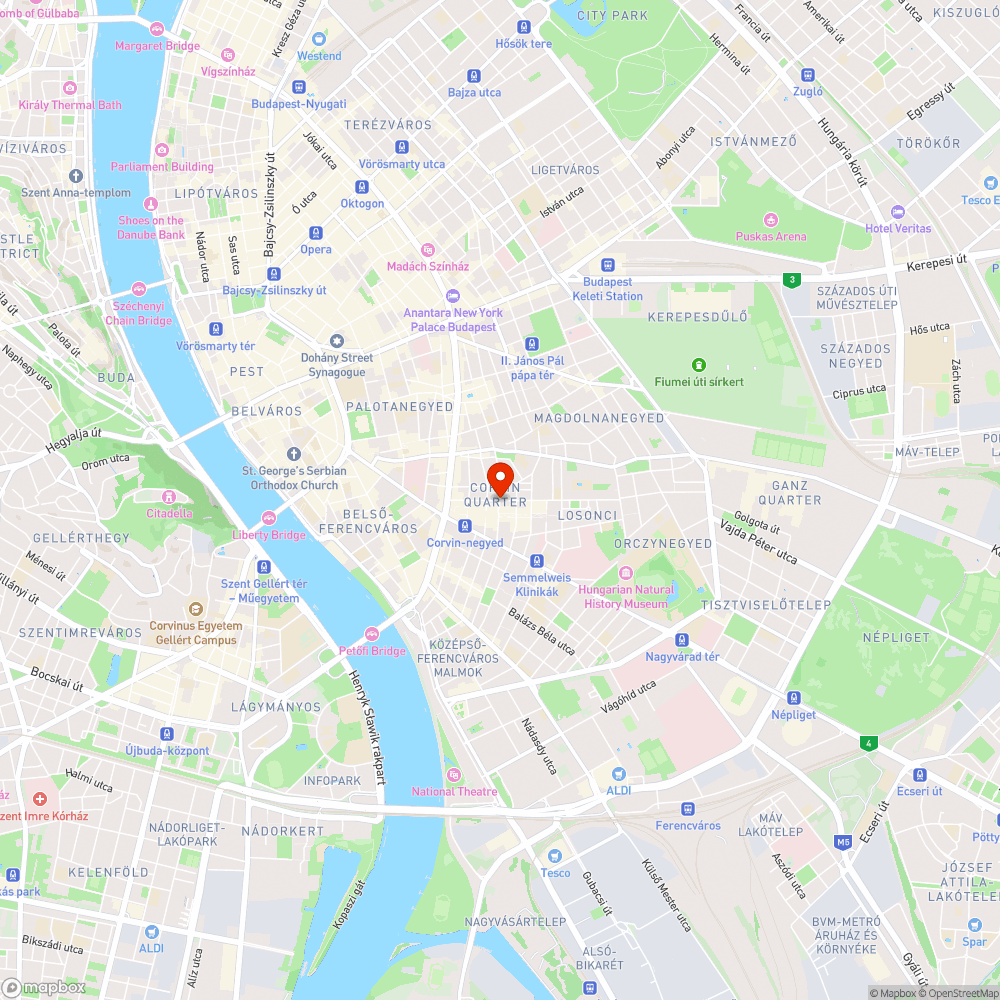 Meglazult cserepek a Práter és Futó utca kereszteződésénél bejelentés helye