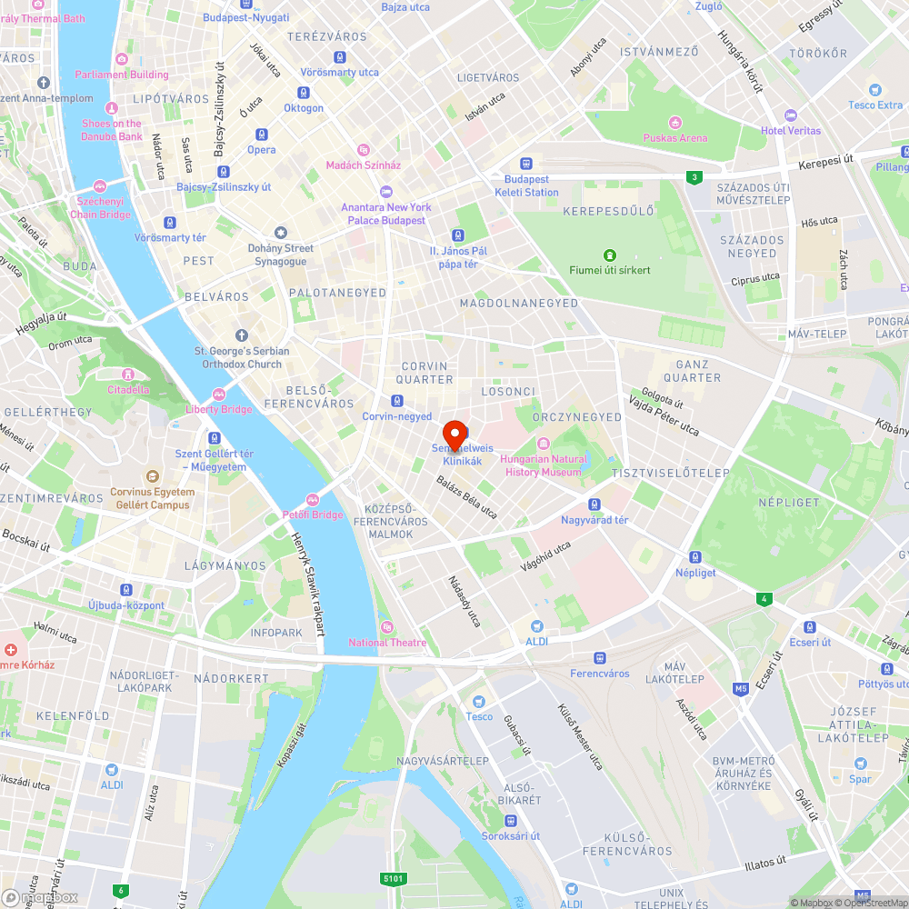 Szemétlerakó a Tűzoltó utcában bejelentés helye