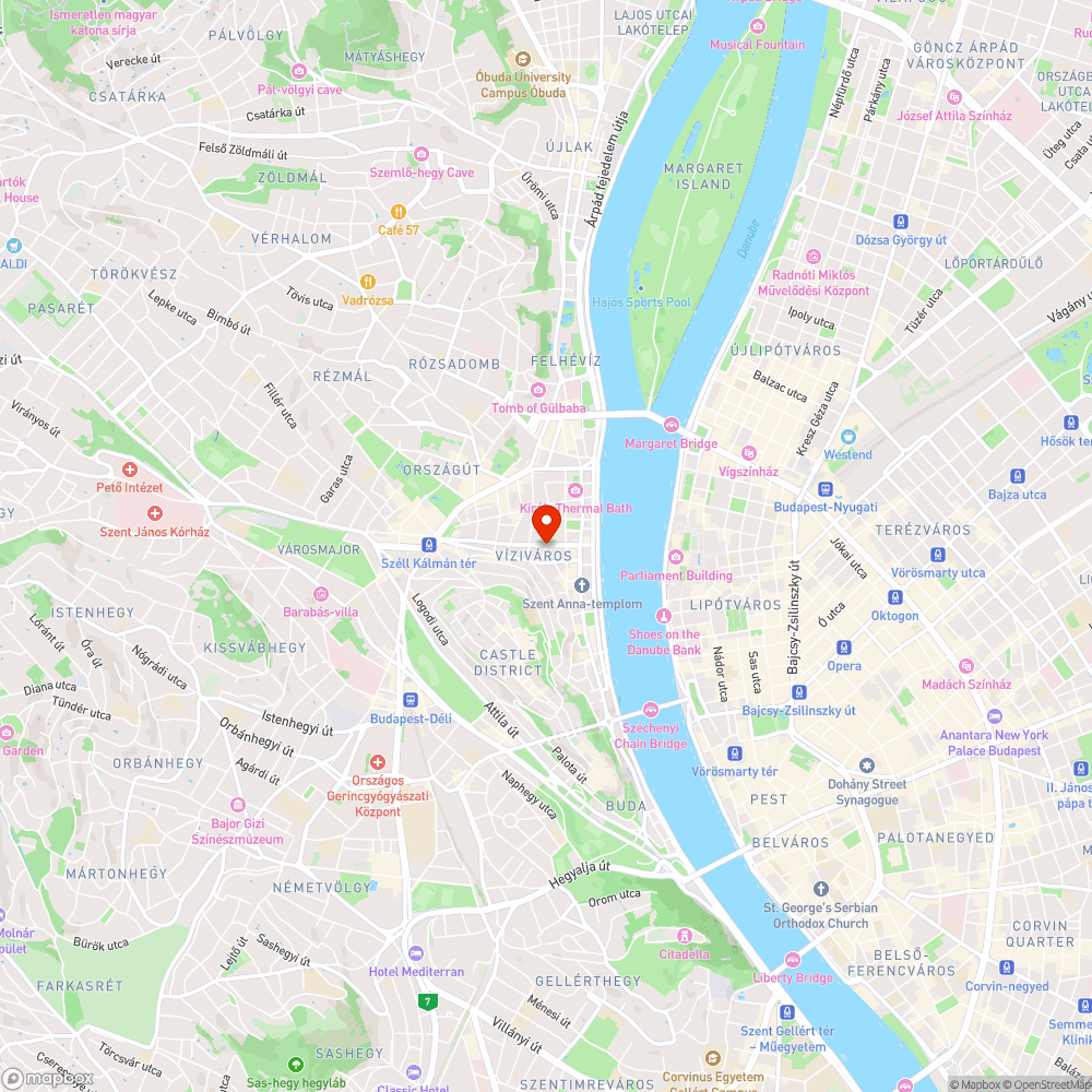 Beláthatatlan gyalogosátkelő a Csalogány utcába. bejelentés helye