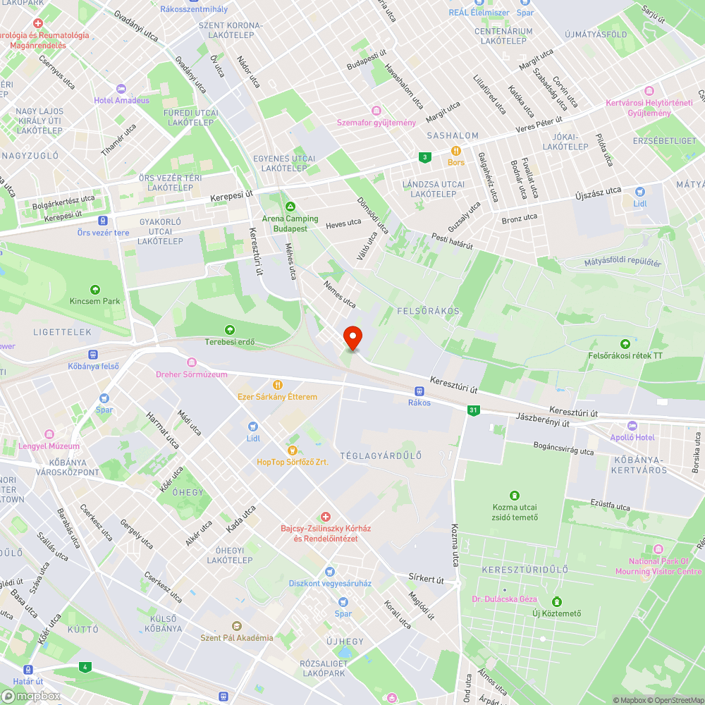 Rosszul megközelíthető felüljáró bejelentés helye