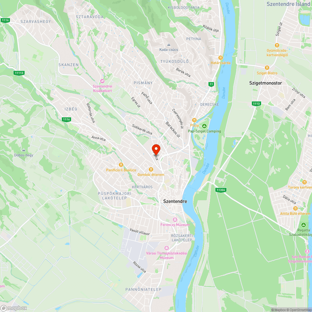 Fiastyúk utcai 30 km-es tábla bejelentés helye