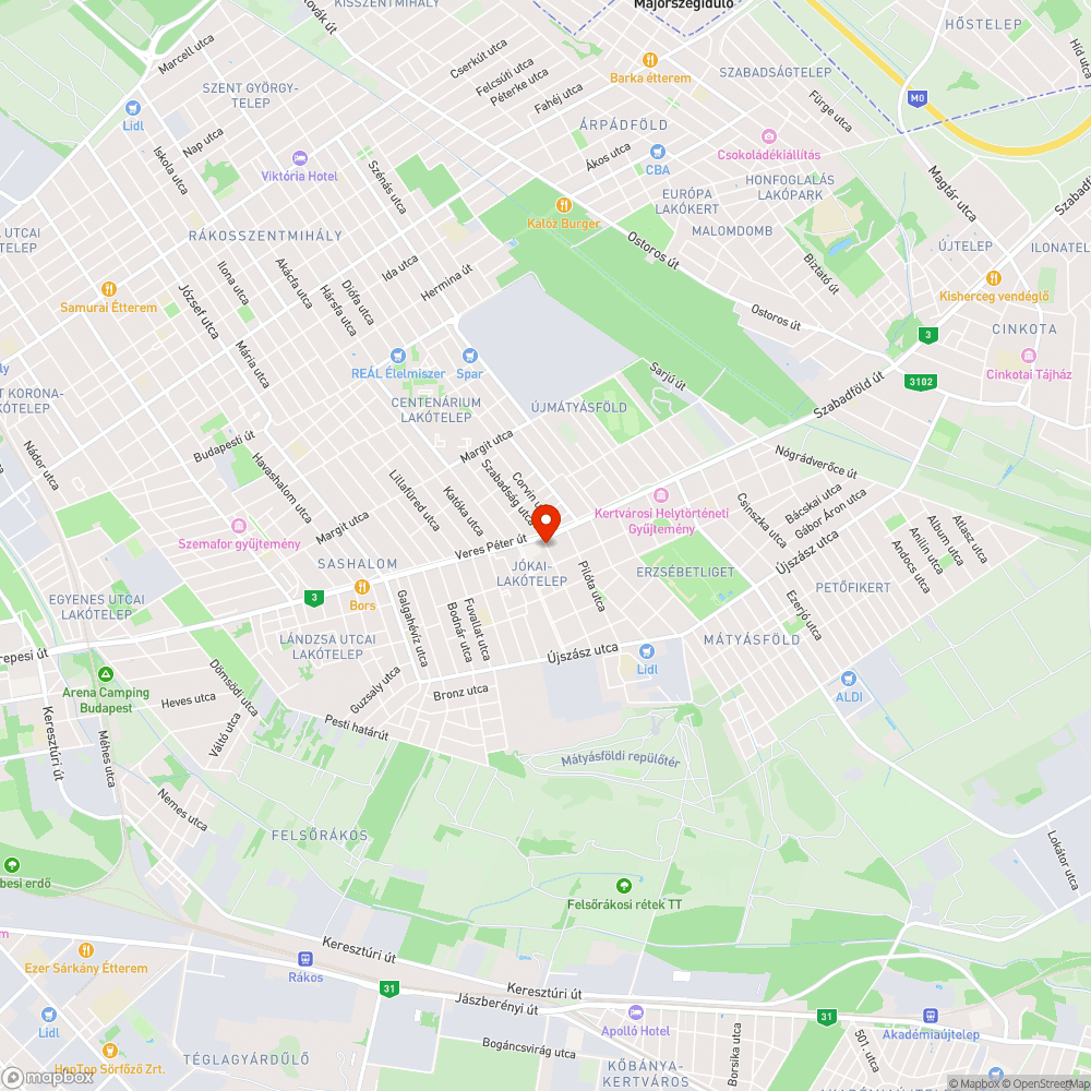 Lecsúszott KRESZ tábla bejelentés helye