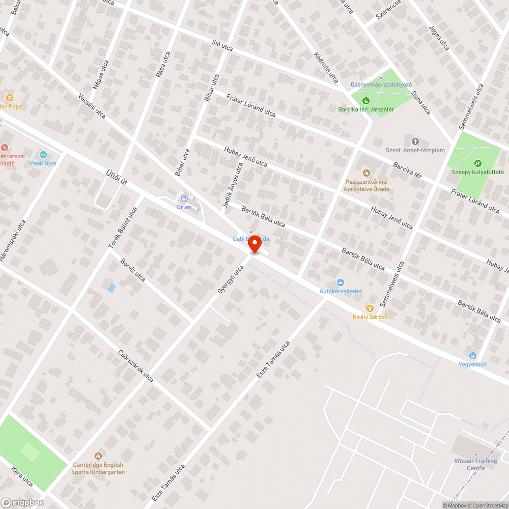 Közterületet foglaló magántevékenység bejelentés helye